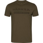 Härkila logo S/S t-shirt Willow Green, Herr