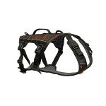 Non-stop dogwear Rock Harness Long Svart/Orange