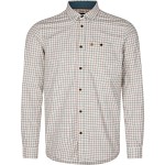 Seeland Oxford Skytteskjorta Grape Leaf/Terracotta Check, Herr
