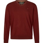 Seeland Pine V-ringad Ulltröja Röd, Herr